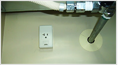 専用コンセント工事 デリシア100Vタイプ 専用コンセント工事 デリシア100Vタイプ